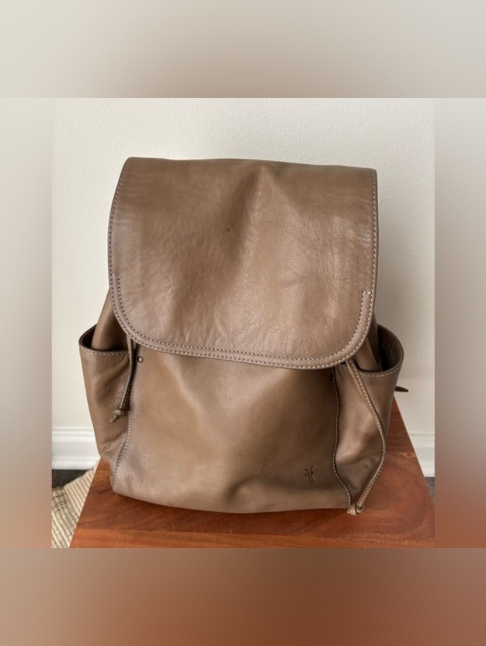 Frye Olivia Leather Backpack